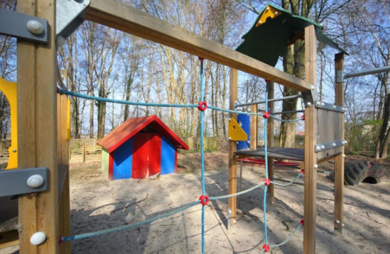 Bernsteinreiter Erlebnishof Barth, Blockhutte 17别墅 外观 照片