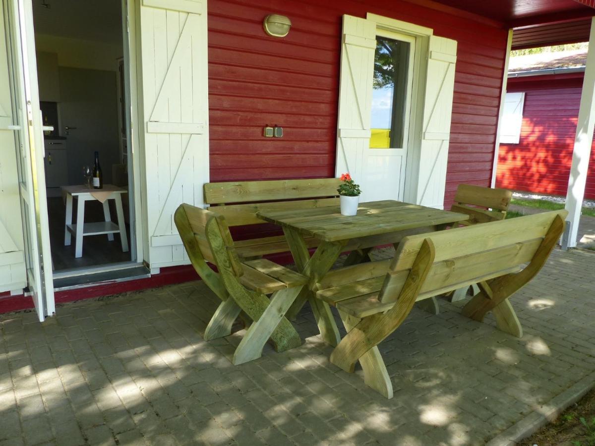 Bernsteinreiter Erlebnishof Barth, Blockhutte 17别墅 外观 照片